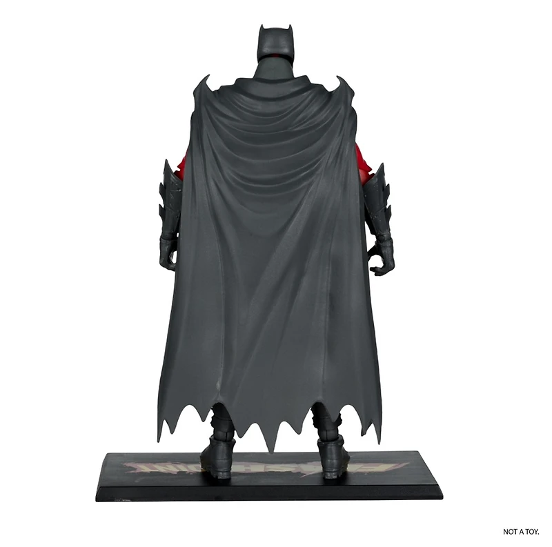 DC Multiverse Batman (Flashpoint) Black & White Accent Edition Gold Label 7-Inch Action Figure 