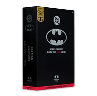 DC Multiverse Batman (Flashpoint) Black & White Accent Edition Gold Label 7-Inch Action Figure 
