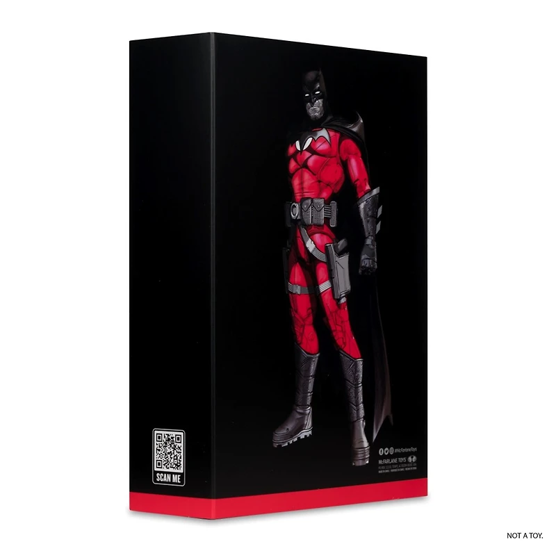 DC Multiverse Batman (Flashpoint) Black & White Accent Edition Gold Label 7-Inch Action Figure 