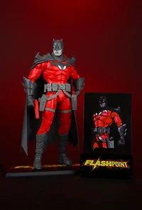 DC Multiverse Batman (Flashpoint) Black & White Accent Edition Gold Label 7-Inch Action Figure 