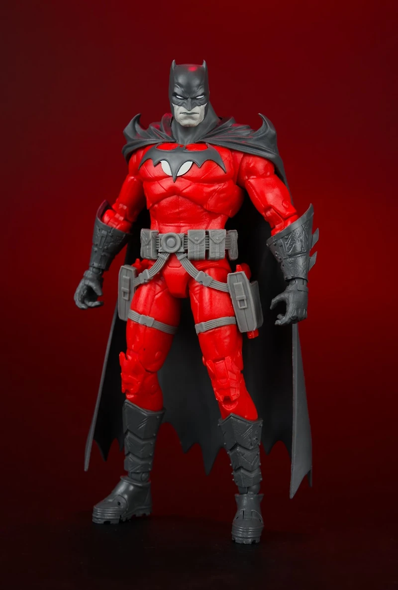 DC Multiverse Batman (Flashpoint) Black & White Accent Edition Gold Label 7-Inch Action Figure 