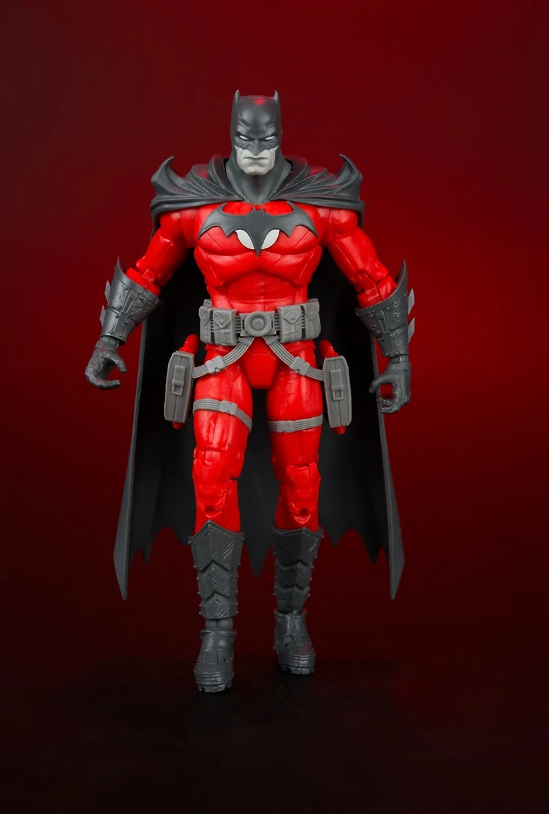 DC Multiverse Batman (Flashpoint) Black & White Accent Edition Gold Label 7-Inch Action Figure 