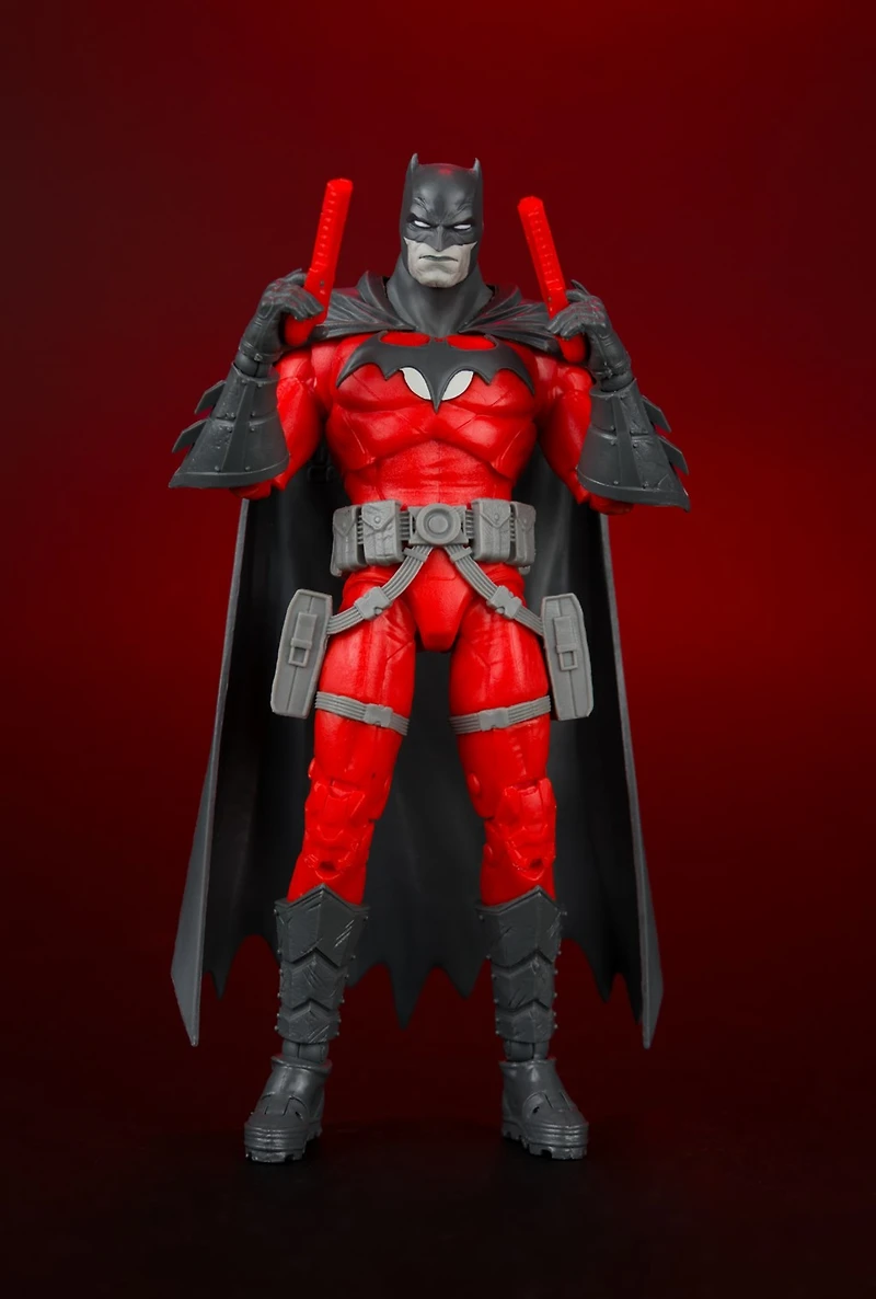 DC Multiverse Batman (Flashpoint) Black & White Accent Edition Gold Label 7-Inch Action Figure 