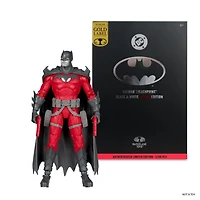 DC Multiverse Batman (Flashpoint) Black & White Accent Edition Gold Label 7-Inch Action Figure 