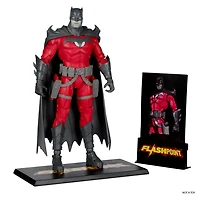DC Multiverse Batman (Flashpoint) Black & White Accent Edition Gold Label 7-Inch Action Figure 