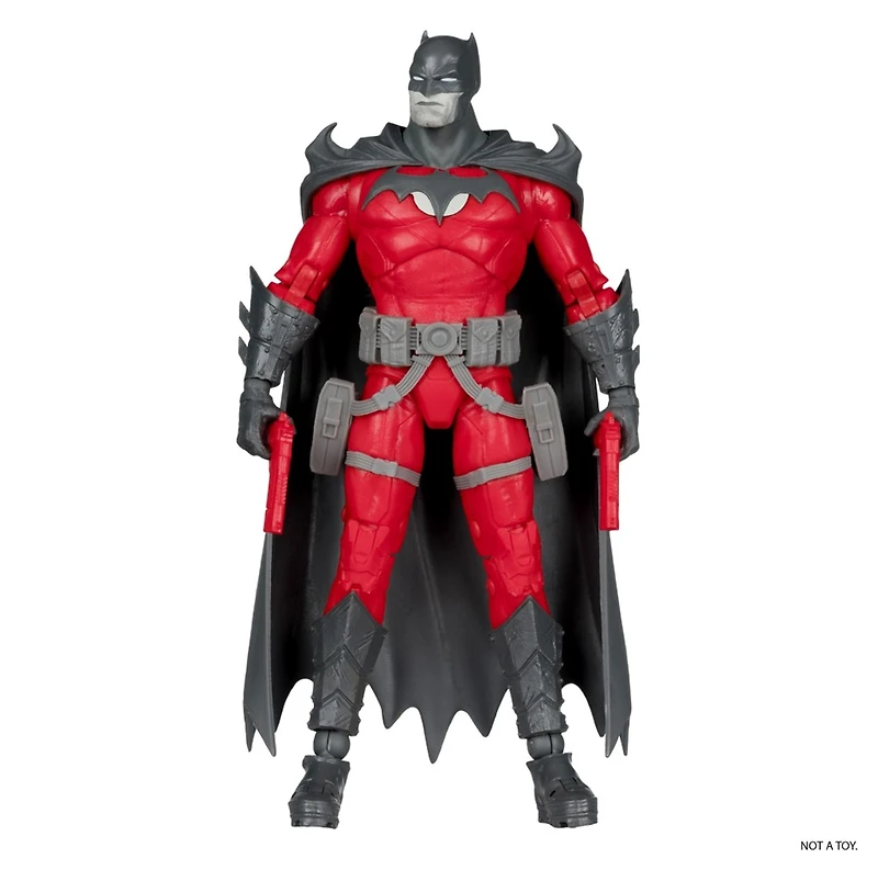 DC Multiverse Batman (Flashpoint) Black & White Accent Edition Gold Label 7-Inch Action Figure 