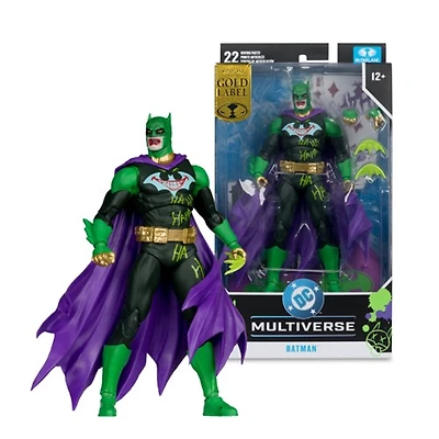 DC Multiverse Batman (Joker War) (Jokerized) 7-Inch Action Figure Gold Label 