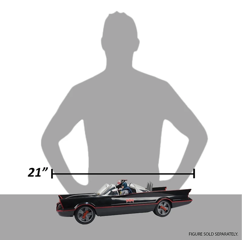 DC Multiverse Batmobile (Batman Classic TV Series) 