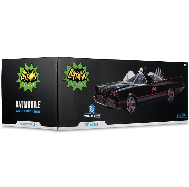 DC Multiverse Batmobile (Batman Classic TV Series) 