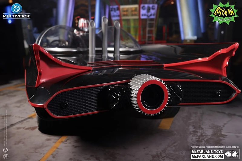 DC Multiverse Batmobile (Batman Classic TV Series) 
