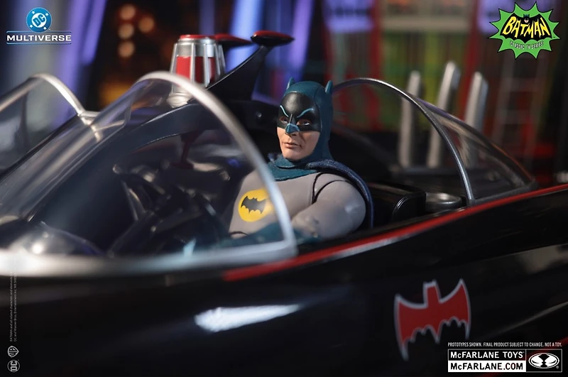 DC Multiverse Batmobile (Batman Classic TV Series) 