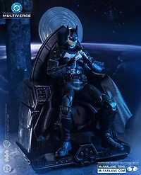 DC Multiverse Batman with Mobius Chair (Darkseid War) 7-Inch Action Figure McFarlane Collector Edition