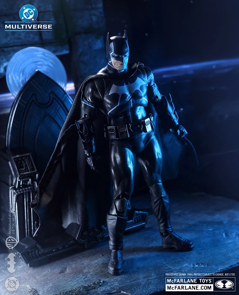 DC Multiverse Batman with Mobius Chair (Darkseid War) 7-Inch Action Figure McFarlane Collector Edition