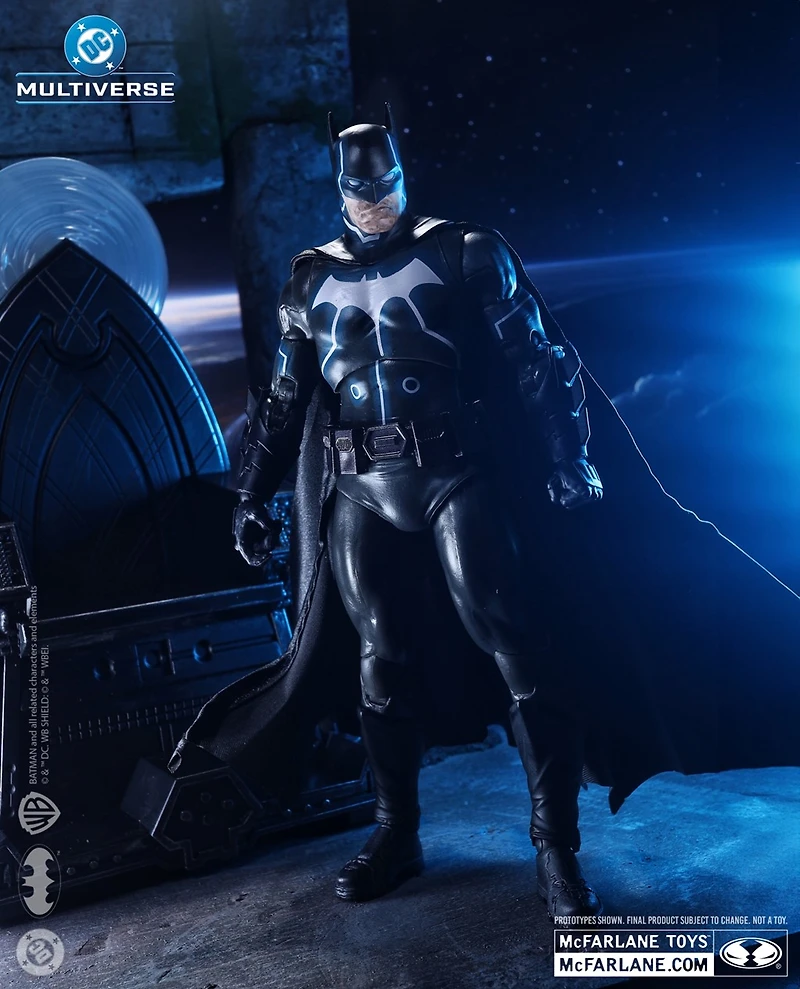 DC Multiverse Batman with Mobius Chair (Darkseid War) 7-Inch Action Figure McFarlane Collector Edition