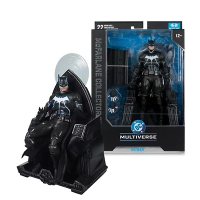 DC Multiverse Batman with Mobius Chair (Darkseid War) 7-Inch Action Figure McFarlane Collector Edition