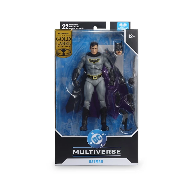DC Multiverse Batman (DC Rebirth) Gold Label 7-Inch Action Figure 