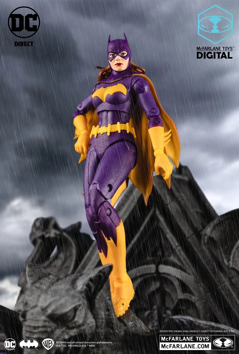 DC Direct Batgirl (DC Classic) 7-Inch Action Figure with McFarlane Toys Digital Collectible 