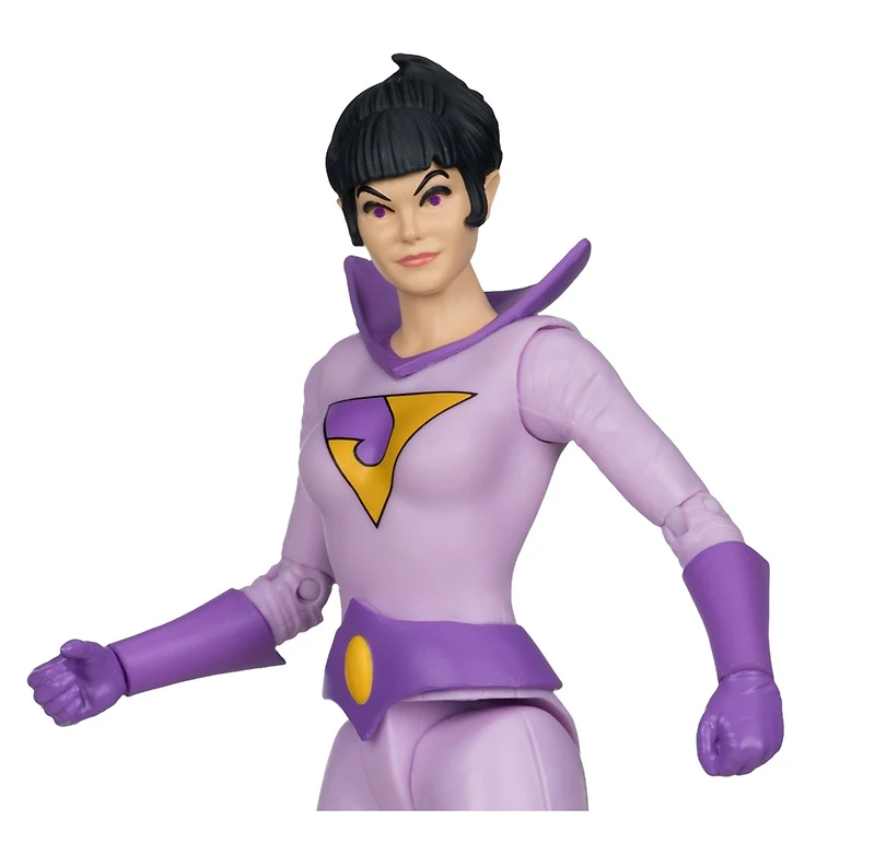 DC Retro Jayna and Gleek (Super Friends) 6-Inch Action Figure McFarlane Toys Red Platinum Edition  