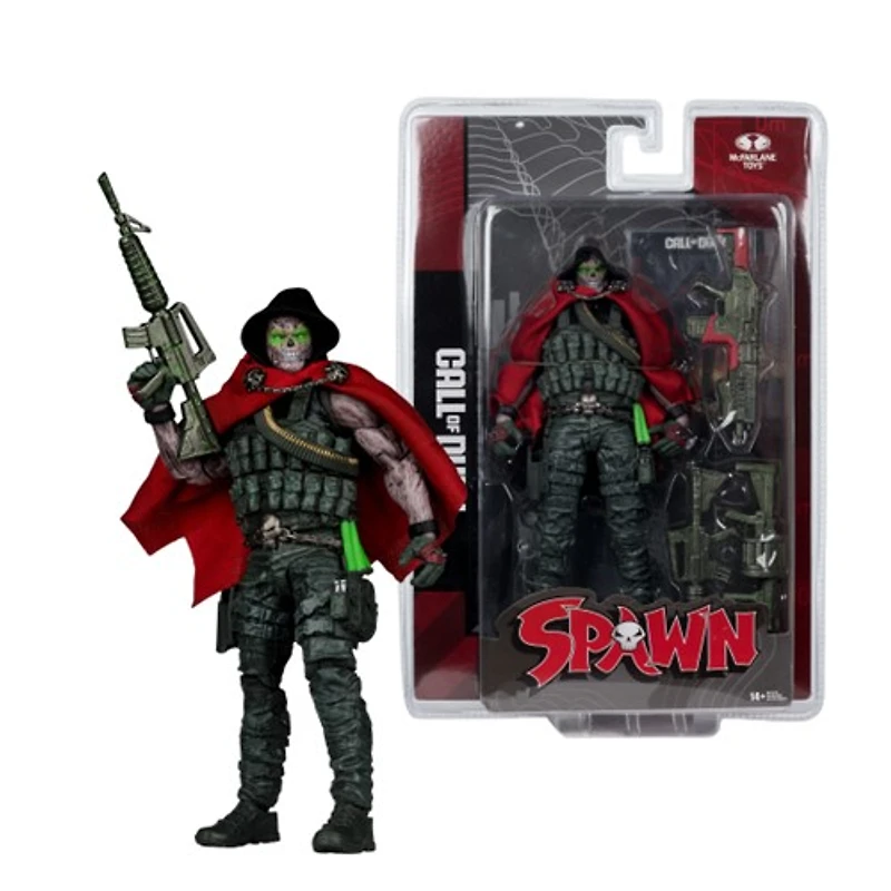 Call of Duty Burned Spawn 7-Inch Action Figure 
