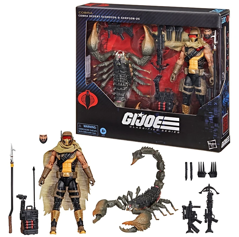 G.I. Joe Classified Series #180, Cobra Desert Scorpion & SKRP10N-25  