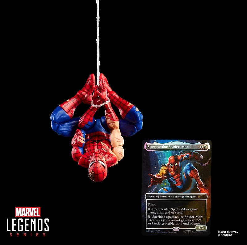 Marvel Legends Series Magic: The Gathering Battle-Damaged Spider-Man 