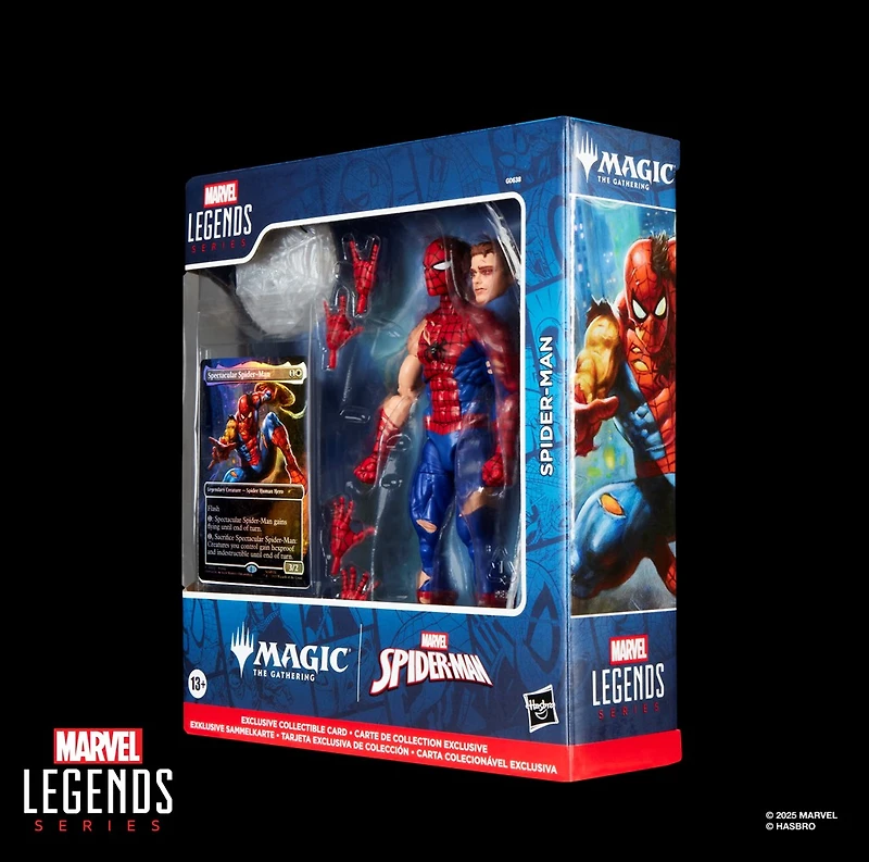 Marvel Legends Series Magic: The Gathering Battle-Damaged Spider-Man 