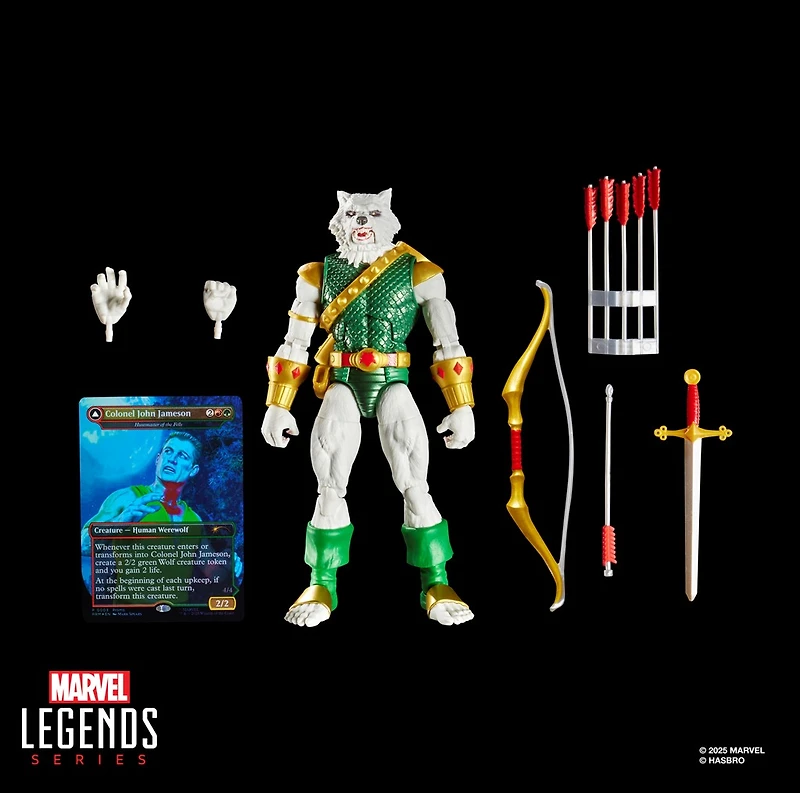 Marvel Legends Series Magic: The Gathering Man-Wolf 