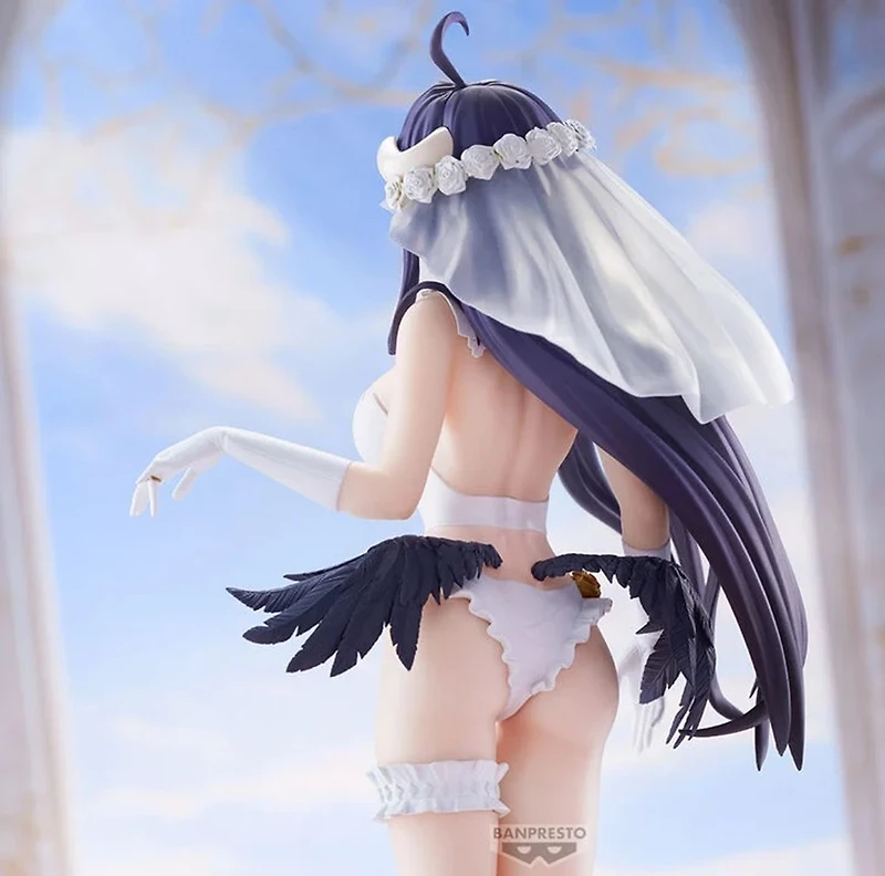Overlord - Albedo Glitter & Glamours Prize Figure (Wedding Ver.)
