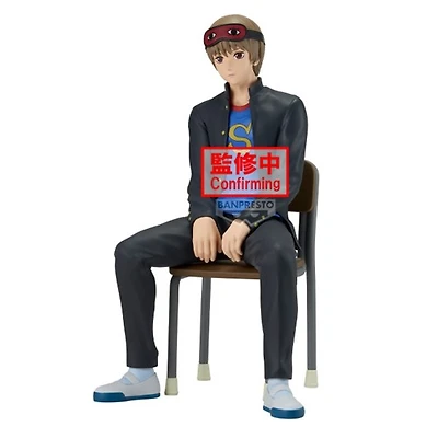 Gintama: Mr. Ginpachi's Zany Class Desk Figure PVC Statue Sogo Okita 16 Cm