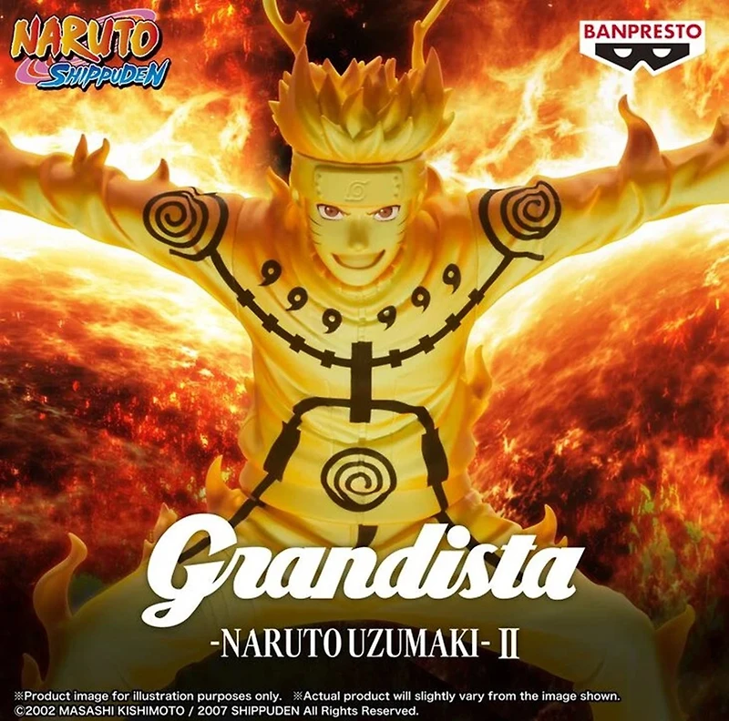 Naruto Shippuden - Naruto Uzumaki Grandista II Prize Figure