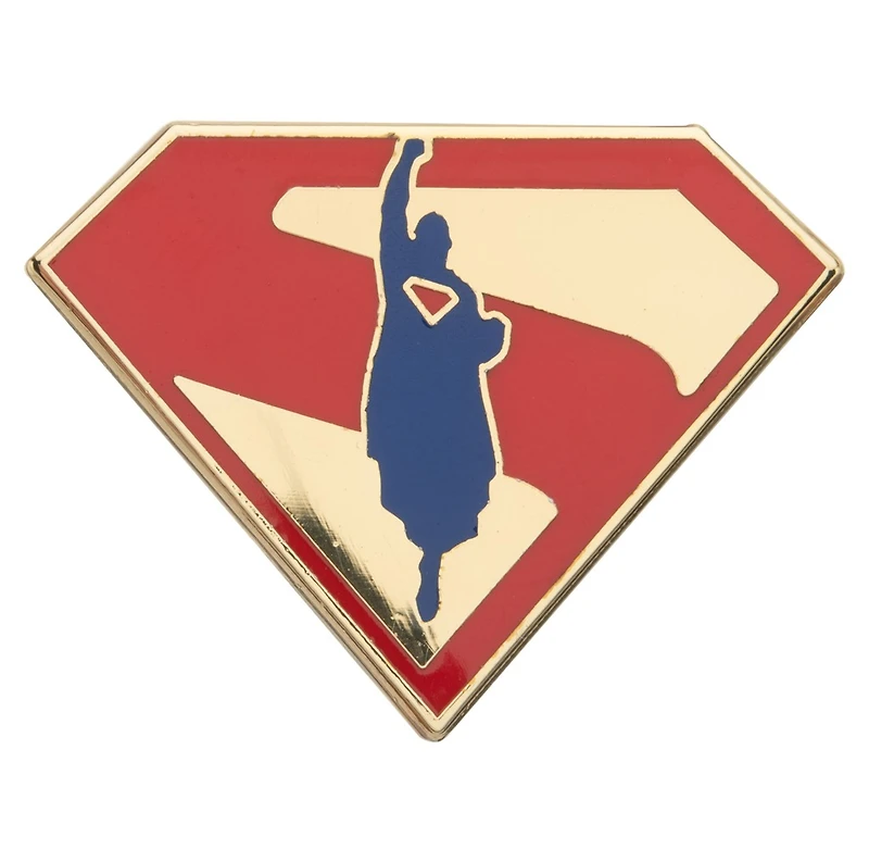 Superman Logo Blind Lapel Pin – One Variation Chosen at Random