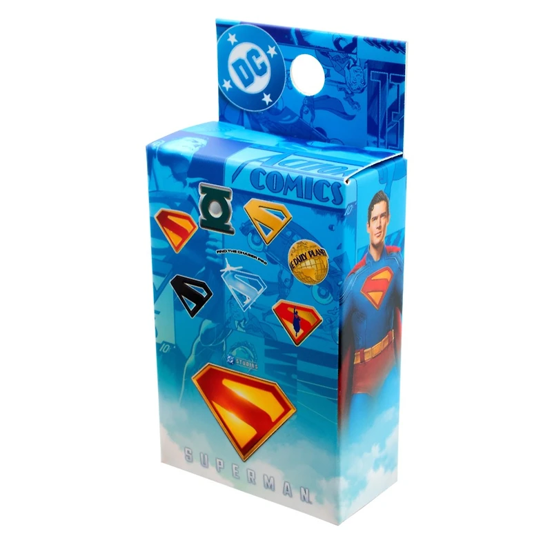 Superman Logo Blind Lapel Pin – One Variation Chosen at Random