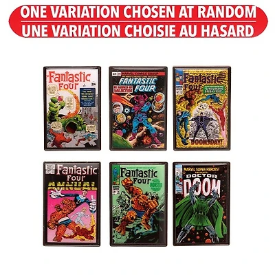 Fantastic 4: Comic Blind Lapel Pin – One Variation Chosen at Random