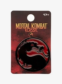 Mortal Kombat Klassic Logo Pin