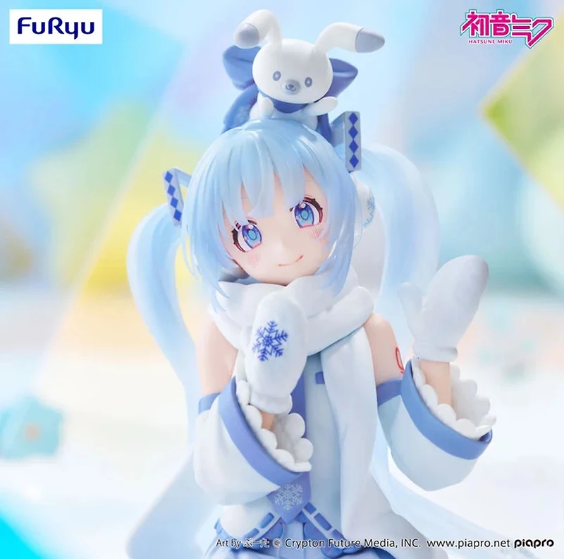 Hatsune Miku - Snow Miku Noodle Stopper Prize Figure (Sky Town 10th Ver.)
