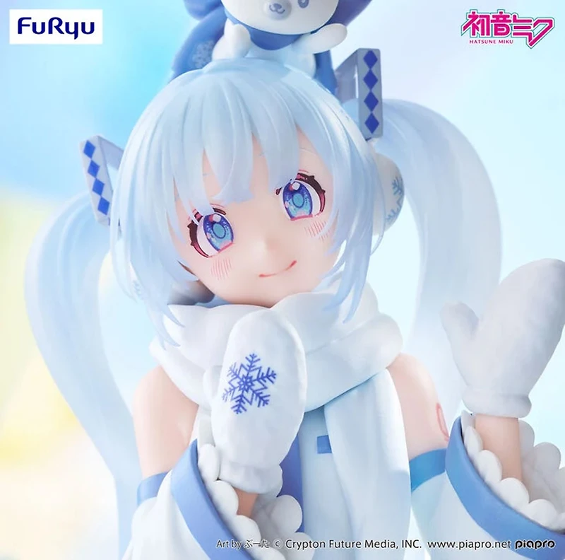 Hatsune Miku - Snow Miku Noodle Stopper Prize Figure (Sky Town 10th Ver.)
