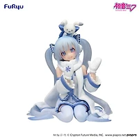 Hatsune Miku - Snow Miku Noodle Stopper Prize Figure (Sky Town 10th Ver.)