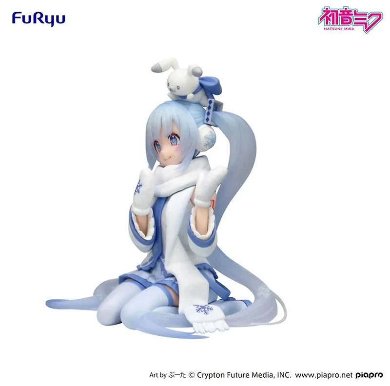 Hatsune Miku - Snow Miku Noodle Stopper Prize Figure (Sky Town 10th Ver.)