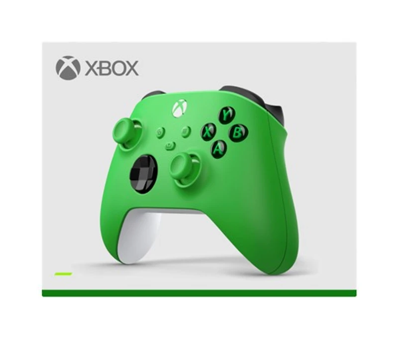 Manette sans fil Xbox verte