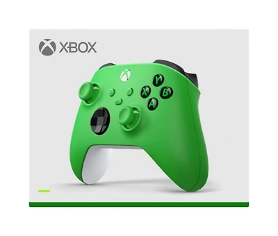 Manette sans fil Xbox verte 