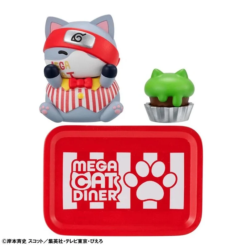 Naruto - Nyaruto! Mega Cat Project Miniature Blind Figure (Diner Ver.) – One Variation Chosen at Random