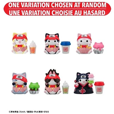 Naruto - Nyaruto! Mega Cat Project Miniature Blind Figure (Diner Ver.) – One Variation Chosen at Random
