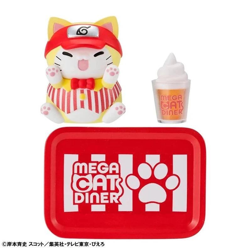 Naruto - Nyaruto! Mega Cat Project Miniature Blind Figure (Diner Ver.) – One Variation Chosen at Random
