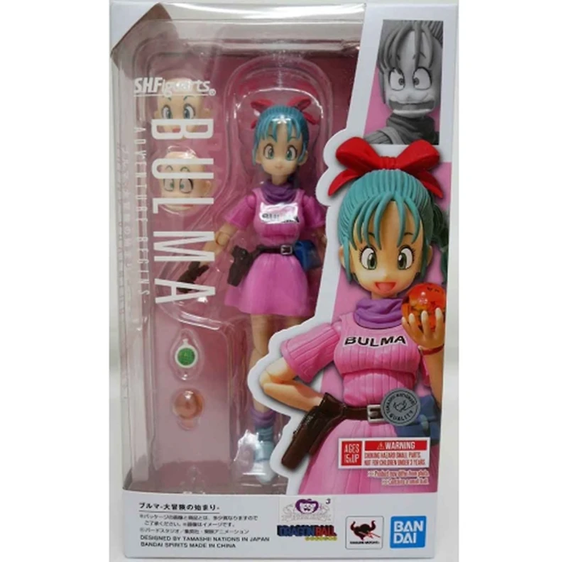 Bandai S.H. Figuarts Bulma -Adventure Begins- Figure (Dragon Ball)