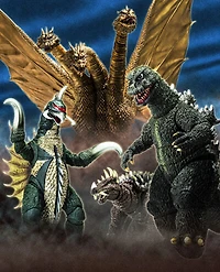 Tamashii Nations - Godzilla - S.H.MonsterArts - King Ghidorah 1972 Action Figure 