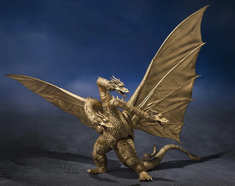 Tamashii Nations - Godzilla - S.H.MonsterArts - King Ghidorah 1972 Action Figure 