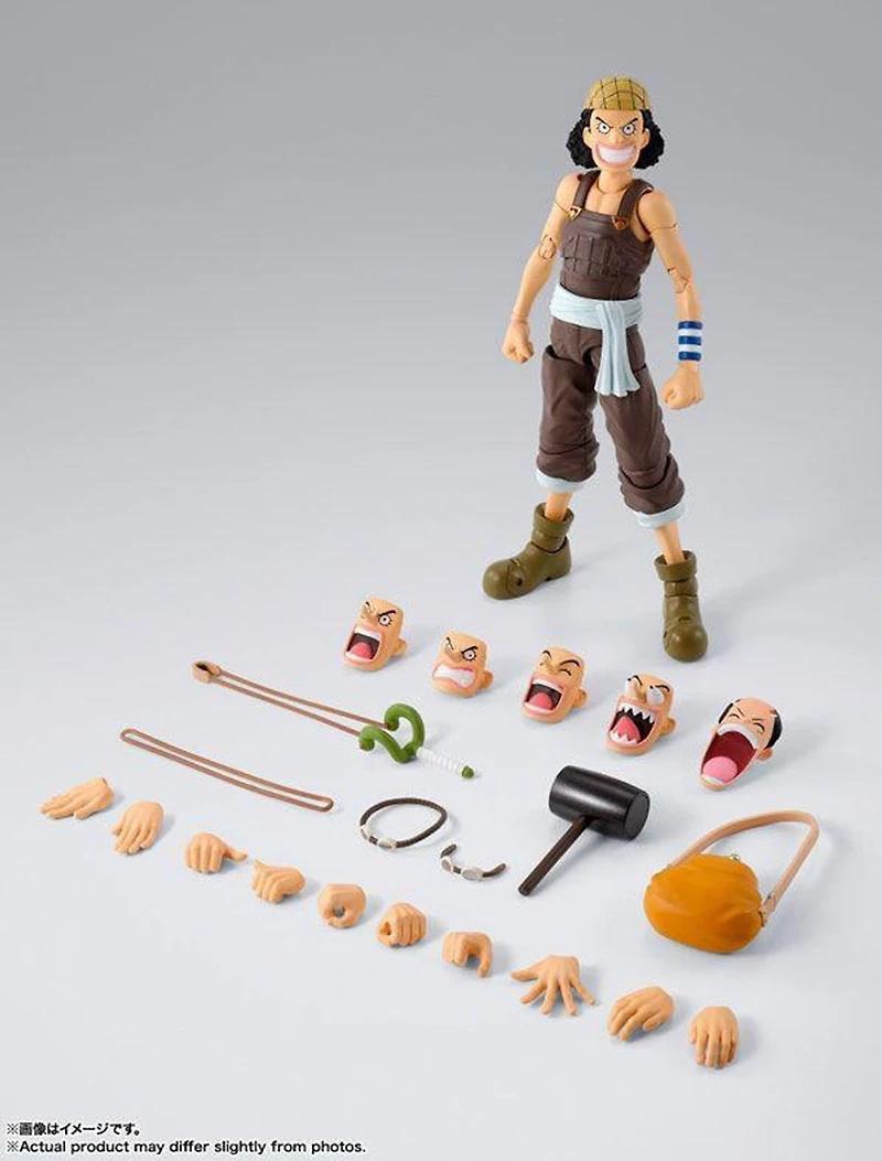 Bandai S.H.Figuarts Usopp -Romance Dawn- Figure (One Piece) 