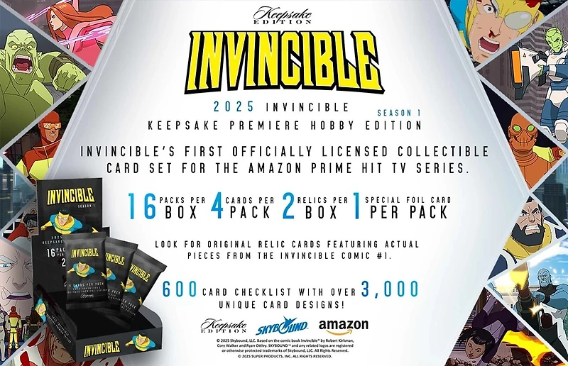 Keepsake Invincible Premiere Edition Hobby Box 