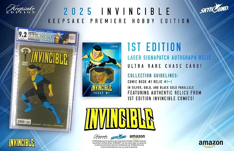 Keepsake Invincible Premiere Edition Hobby Box 