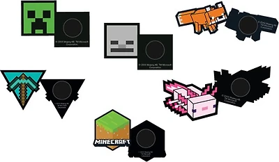 Minecraft Shoe Charms 6-Pack 